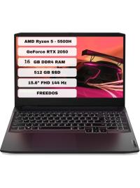 LENOVO IdeaPad Gaming 3 Ryzen5 5500H 16GB 512GB RTX2050 15.6